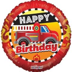 Пожежна машина happy birthday коло