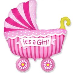 ВізокКоляска it's a girl рожева