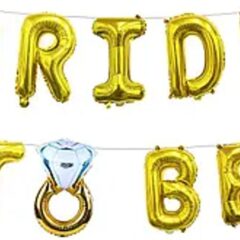 Гірлянда bride to be з кабл золото