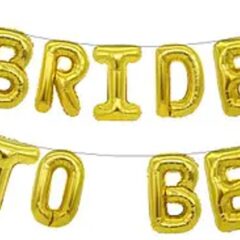 Гірлянда bride to be золото