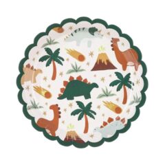 тарілки Dino Fun з динозаврами18 см,6 шт