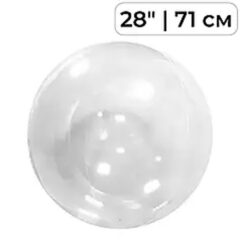 Баблс прозорий 28"- 30" 70см