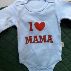 Бодік блакитний I love mama