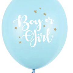 boy or girl на блакитному