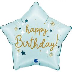 Happy Birthday - блакитна зірка