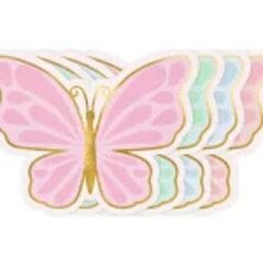 Серветки метелики 16х12 см (12шт)