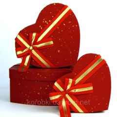 Серце червоне плями золоті m