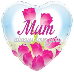 Mum Always Love You  тюльпани серце