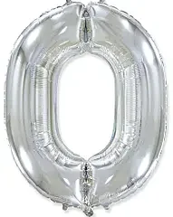 0 срібло цифра (100 см) Flexmetal
