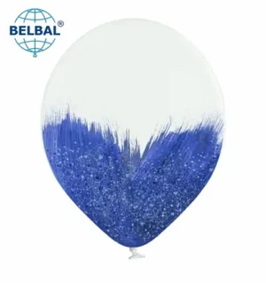 синій з глітером Браш 12" (30 см) BELBAL