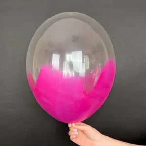 фуксія з глітером Браш 12" (30 см) BELBAL