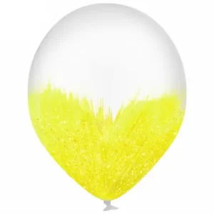 жовтий з глітером Браш 12" (30 см) BELBAL