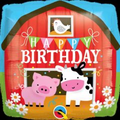 Happy Birthday  весела ферма квадрат