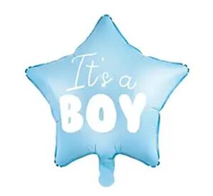 Зірка It's a boy  блакитна зірка