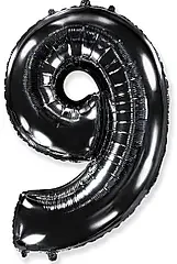 9 чорна цифра (100 см) Flexmetal