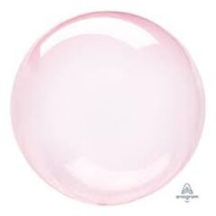 Прозора рожева Crystal Сlear 18"