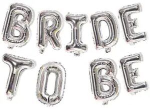 Гірлянда bride to be сріб