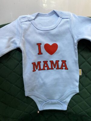 Бодік блакитний I love mama