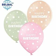 Happy Birthday горошок асорті