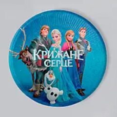 тарілки Крижане серце 10шт