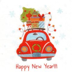 Серветки  "Happy New Year" 20 шт