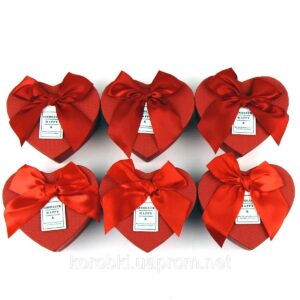 Серце червоне 13х12см