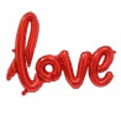 Гірлянда червоний LOVE